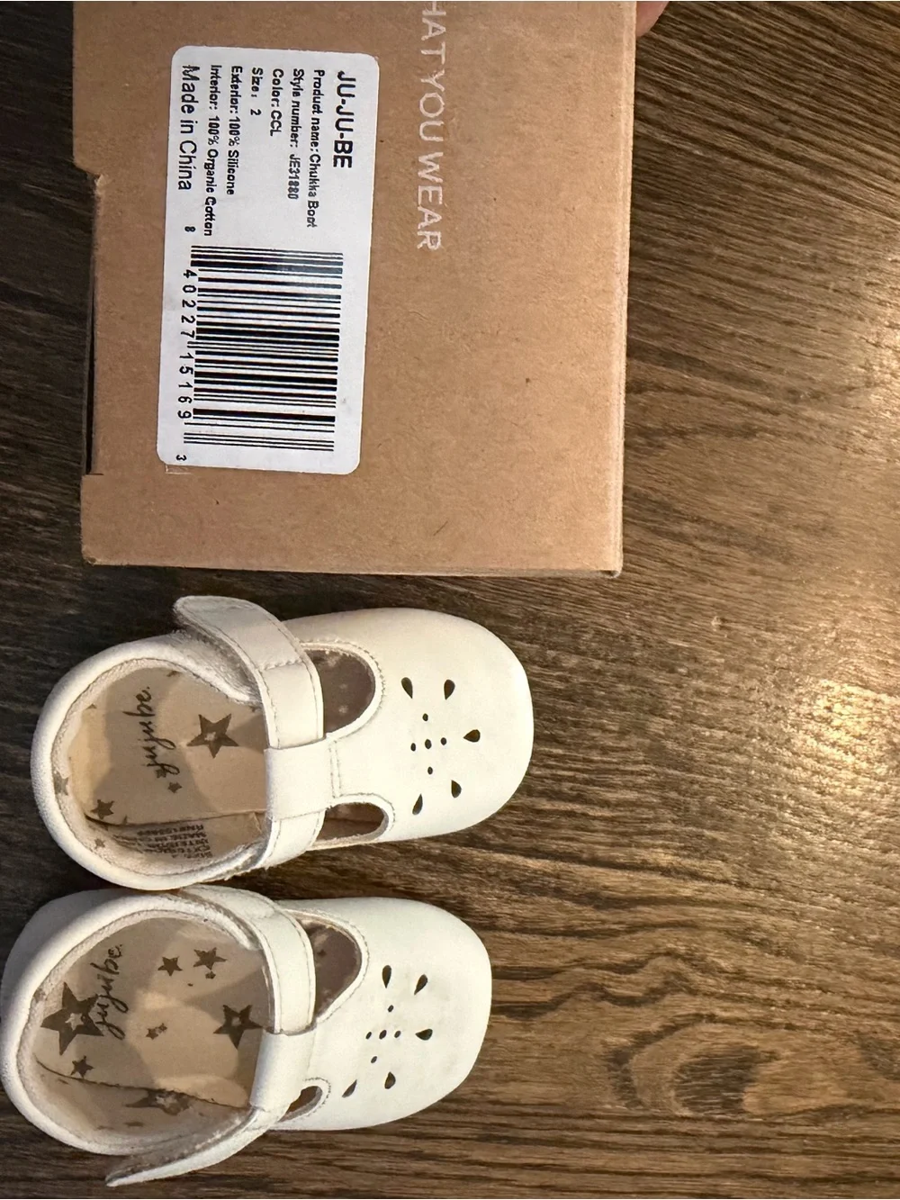 Jujube Baby size 2 Leather Mary Jane & Oxford Shoe Set - White and Brown